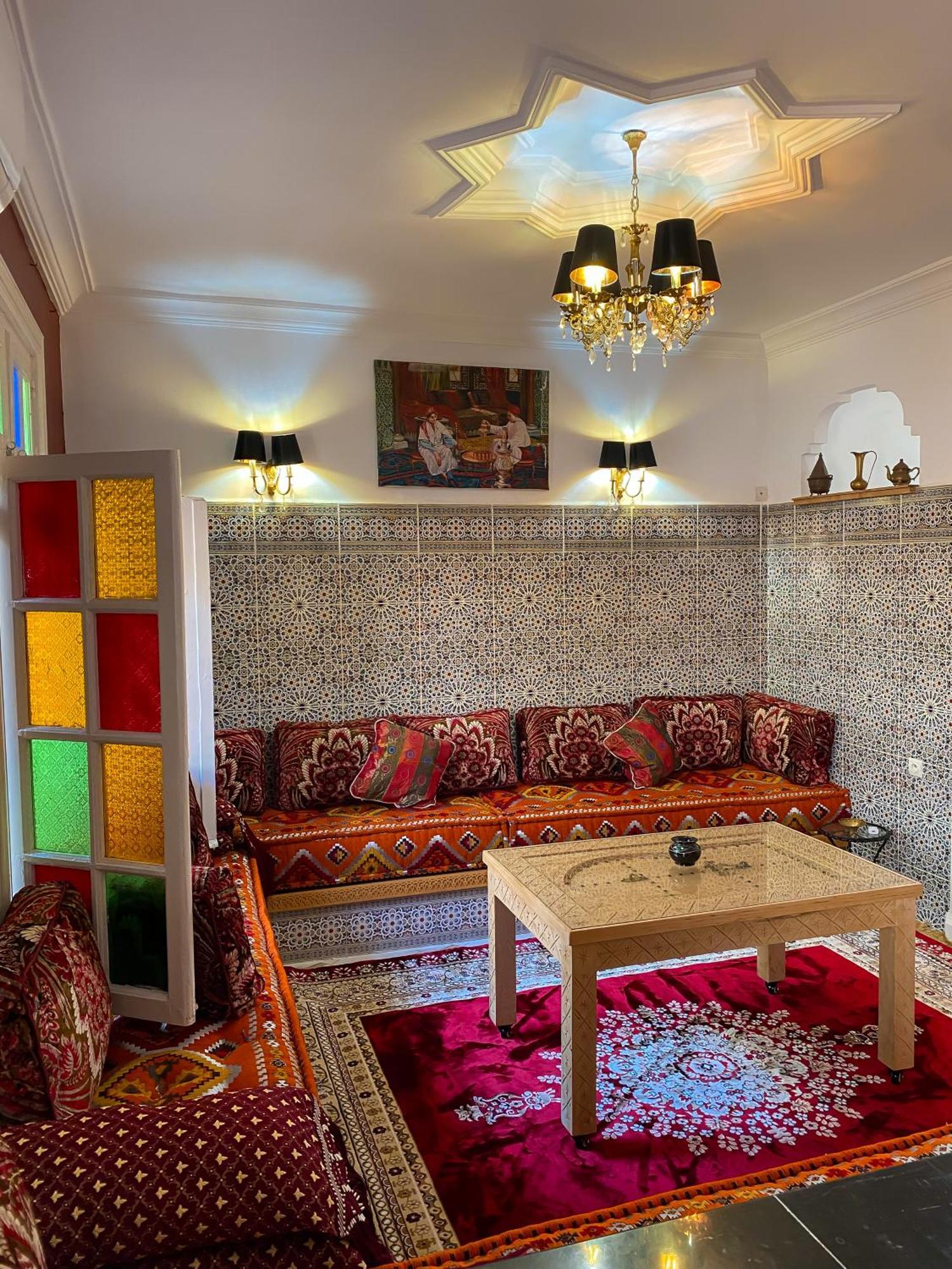 Dar Lghzal Special Offer In Rabat Winner Of Guest Experience 2025 Awards Traditional Sahrawi And Berber Privative Villa With Swimming Pool Jacuzzi Sea View And On Site Restaurant Ideal For Family And Groups In Rabat'S Center No Car Required Екстериор снимка